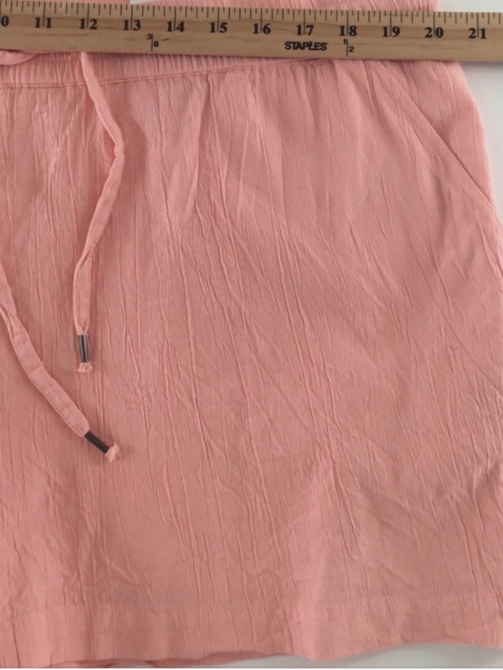 Style & Co. Blush Drawstring Lounge Shorts - Picture 6 of 7